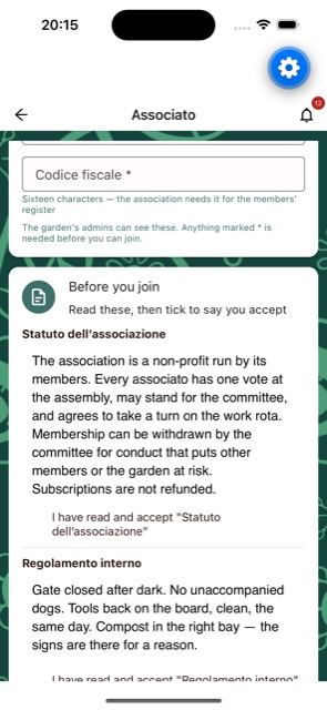 The documents you accept